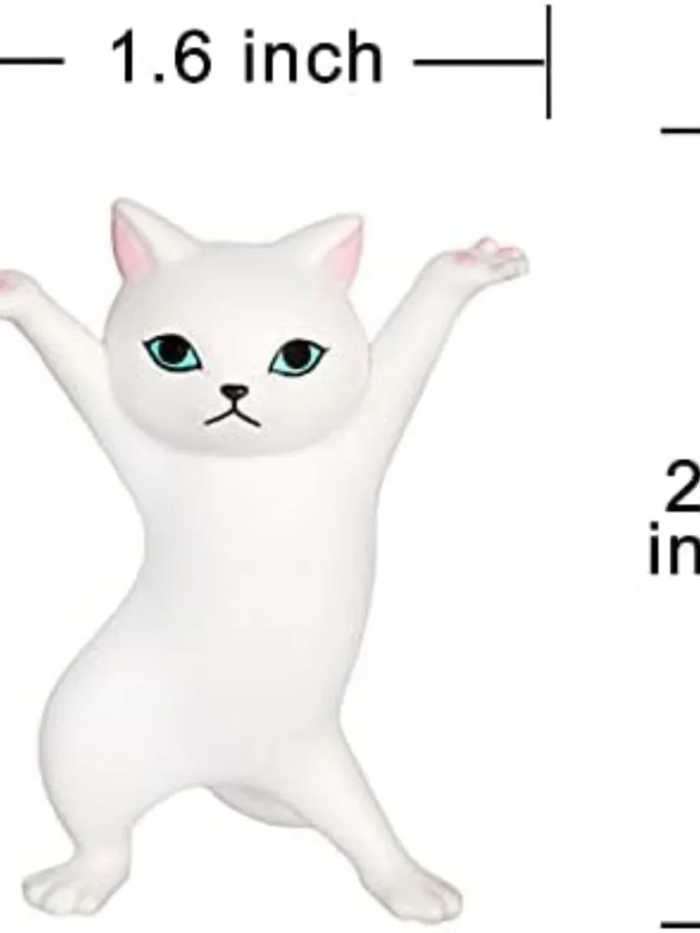 ATHAND Cat Pen Holder,Dancing Cat Airpod Holder NIB